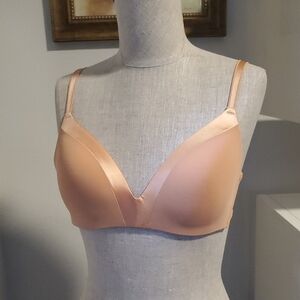 MEY Makeover Essentials Satin Nude Bra, suze 34B